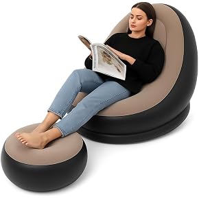 Senyoubao single-size flocked inflatable sofa