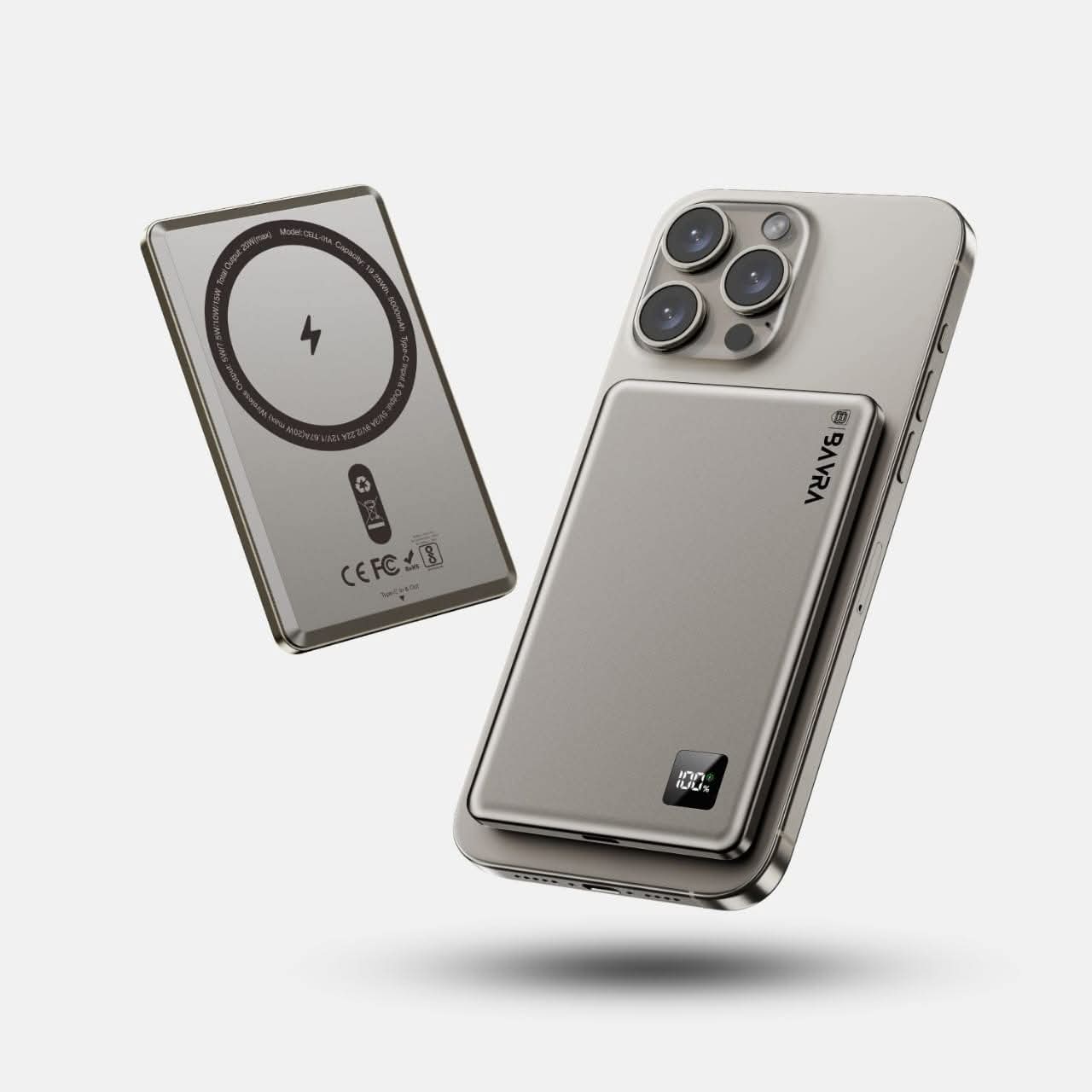 BAVRA Magnetic Wireless Power Bank